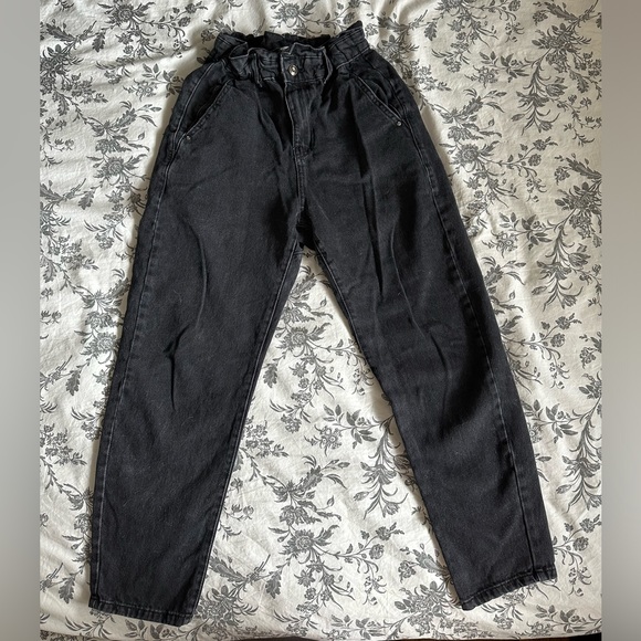 Zara mom style jeans Black - Picture 2 of 3